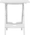 vidaXL - Tuintafel - inklapbaar - 44,5x38,5x50 - cm - wit