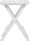 vidaXL - Tuintafel - inklapbaar - 44,5x38,5x50 - cm - wit