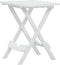 vidaXL - Tuintafel - inklapbaar - 44,5x38,5x50 - cm - wit