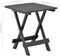 vidaXL Tuintafel inklapbaar 45x43x50 cm kunststof antraciet