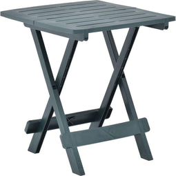 vidaXL - Tuintafel - inklapbaar - 45x43x50 - cm - kunststof - groen