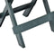 vidaXL - Tuintafel - inklapbaar - 45x43x50 - cm - kunststof - groen