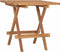 vidaXL - Tuintafel - inklapbaar - 50x50x50 - cm - massief - teakhout