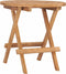vidaXL - Tuintafel - inklapbaar - 50x50x50 - cm - massief - teakhout