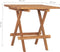 vidaXL - Tuintafel - inklapbaar - 50x50x50 - cm - massief - teakhout