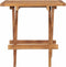vidaXL - Tuintafel - inklapbaar - 50x50x50 - cm - massief - teakhout