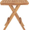 vidaXL - Tuintafel - inklapbaar - 50x50x50 - cm - massief - teakhout
