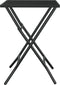 vidaXL - Tuintafel - inklapbaar - 50x50x72 - cm - staalgaas - antracietkleurig