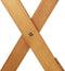 vidaXL - Tuintafel - inklapbaar - 60x60x75 - cm - massief - acaciahout