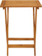 vidaXL - Tuintafel - inklapbaar - 60x60x75 - cm - massief - acaciahout