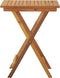vidaXL - Tuintafel - inklapbaar - 60x60x75 - cm - massief - acaciahout