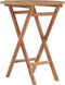 vidaXL - Tuintafel - inklapbaar - 60x60x75 - cm - massief - teakhout