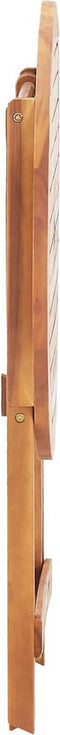 vidaXL - Tuintafel - inklapbaar - 60x75 - cm - massief - acaciahout