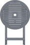 vidaXL - Tuintafel - inklapbaar - 60x75 - cm - massief - acaciahout