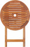 vidaXL - Tuintafel - inklapbaar - 60x75 - cm - massief - acaciahout