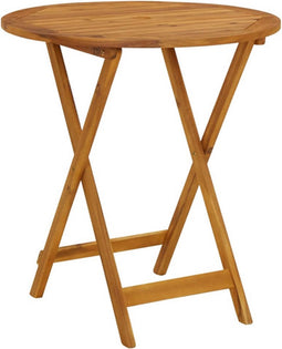 vidaXL - Tuintafel - inklapbaar - 70 - cm - massief - acaciahout
