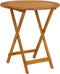 vidaXL - Tuintafel - inklapbaar - 70 - cm - massief - acaciahout