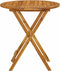 vidaXL - Tuintafel - inklapbaar - 70 - cm - massief - acaciahout