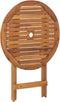 vidaXL - Tuintafel - inklapbaar - 70 - cm - massief - acaciahout