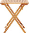 vidaXL - Tuintafel - inklapbaar - 70x70x75 - cm - massief - acaciahout