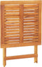 vidaXL - Tuintafel - inklapbaar - 70x70x75 - cm - massief - acaciahout