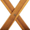 vidaXL - Tuintafel - inklapbaar - 70x70x75 - cm - massief - acaciahout