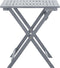 vidaXL - Tuintafel - inklapbaar - 70x70x75 - cm - massief - acaciahout