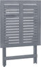 vidaXL - Tuintafel - inklapbaar - 70x70x75 - cm - massief - acaciahout