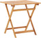 vidaXL - Tuintafel - inklapbaar - 70x70x75 - cm - massief - acaciahout