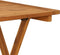 vidaXL - Tuintafel - inklapbaar - 70x70x75 - cm - massief - acaciahout