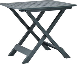vidaXL - Tuintafel - inklapbaar - 79x72x70 - cm - kunststof - groen