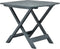 vidaXL - Tuintafel - inklapbaar - 79x72x70 - cm - kunststof - groen