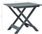 vidaXL - Tuintafel - inklapbaar - 79x72x70 - cm - kunststof - groen