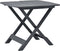 vidaXL - Tuintafel - inklapbaar - 79x72x70 - cm - kunststof - antraciet