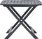 vidaXL - Tuintafel - inklapbaar - 79x72x70 - cm - kunststof - antraciet