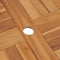 vidaXL - Tuintafel - inklapbaar - 85x76 - cm - massief - teakhout