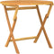 vidaXL - Tuintafel - inklapbaar - 85x76 - cm - massief - teakhout