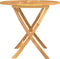 vidaXL - Tuintafel - inklapbaar - 85x76 - cm - massief - teakhout