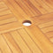 vidaXL - Tuintafel - inklapbaar - 85x85x76 - cm - massief - teakhout