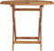 vidaXL - Tuintafel - inklapbaar - 85x85x76 - cm - massief - teakhout