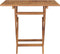 vidaXL - Tuintafel - inklapbaar - 85x85x76 - cm - massief - teakhout