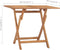vidaXL Tuintafel inklapbaar 90x60x75 cm massief teakhout