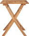vidaXL Tuintafel inklapbaar 90x60x75 cm massief teakhout