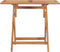 vidaXL Tuintafel inklapbaar 90x60x75 cm massief teakhout