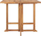vidaXL - Tuintafel - inklapbaar - 90x90x75 - cm - massief - teakhout