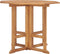 vidaXL - Tuintafel - inklapbaar - 90x90x75 - cm - massief - teakhout