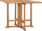 vidaXL - Tuintafel - inklapbaar - 90x90x75 - cm - massief - teakhout