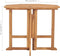 vidaXL - Tuintafel - inklapbaar - 90x90x75 - cm - massief - teakhout