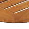 vidaXL - Tuintafel - inklapbaar - Ø60x75 - cm - massief - eucalyptushout