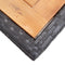 vidaXL - Tuintafel - massief - acaciahout - en - poly - rattan - zwart